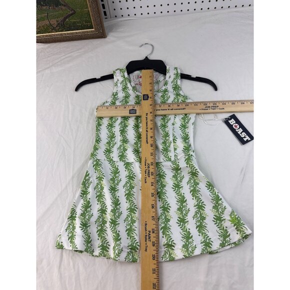 Boast Court Tennis Tank Top XS Green White Racerback NWT Sporty Summer - Picture 7 of 7